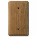 Livewire Contemporary Unfinished 1 Gang Wood Blank Wall Plate, Brown LI2742684